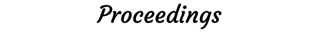 Proceedings