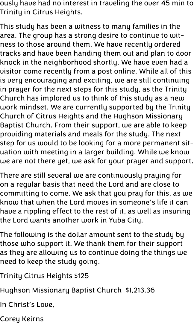 ously have had no interest in traveling the over 45 min to Trinity in Citrus Heights. This study has been a witness t...