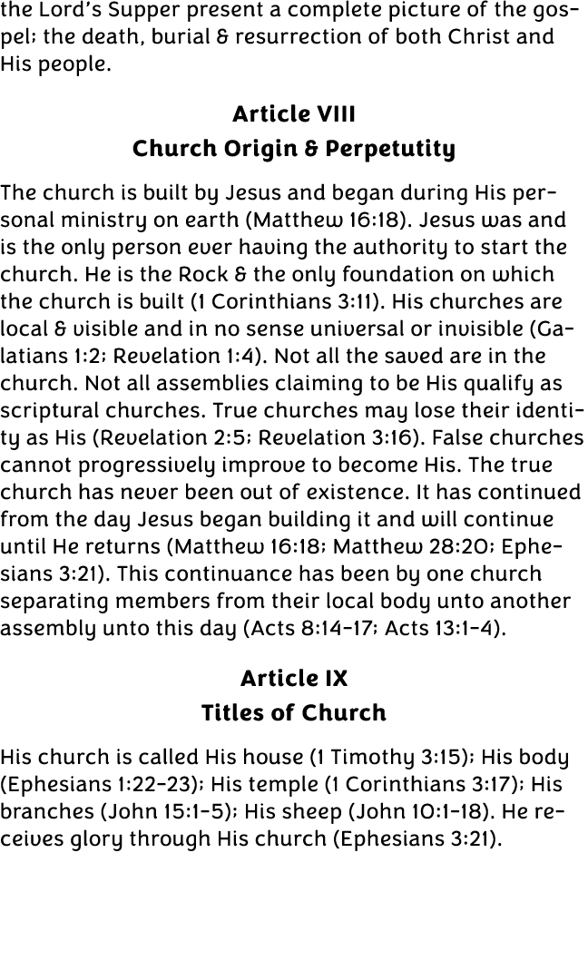 the Lord’s Supper present a complete picture of the gospel; the death, burial & resurrection of both Christ and His p...