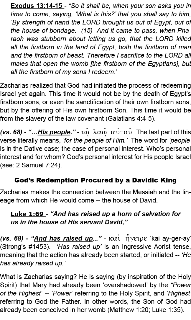 Exodus 13:14 15 “So it shall be, when your son asks you in time to come, saying, ‘What is this?’ that you shall say t...