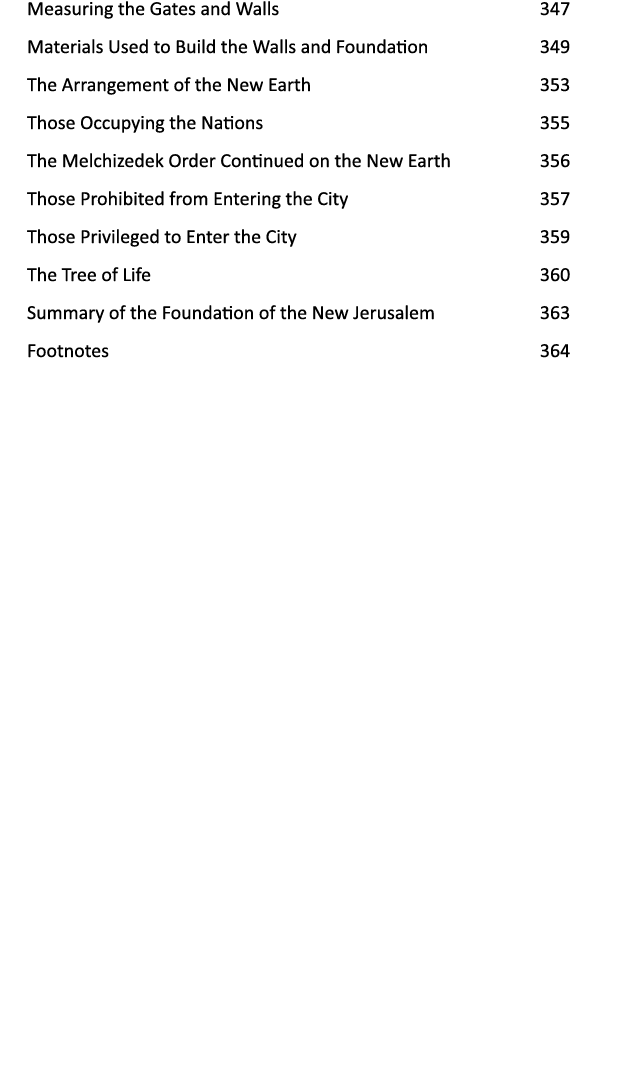 Measuring the Gates and Walls 346 Materials Used to Build the Walls and Foundation 348 The Arrangement of the New Ear...