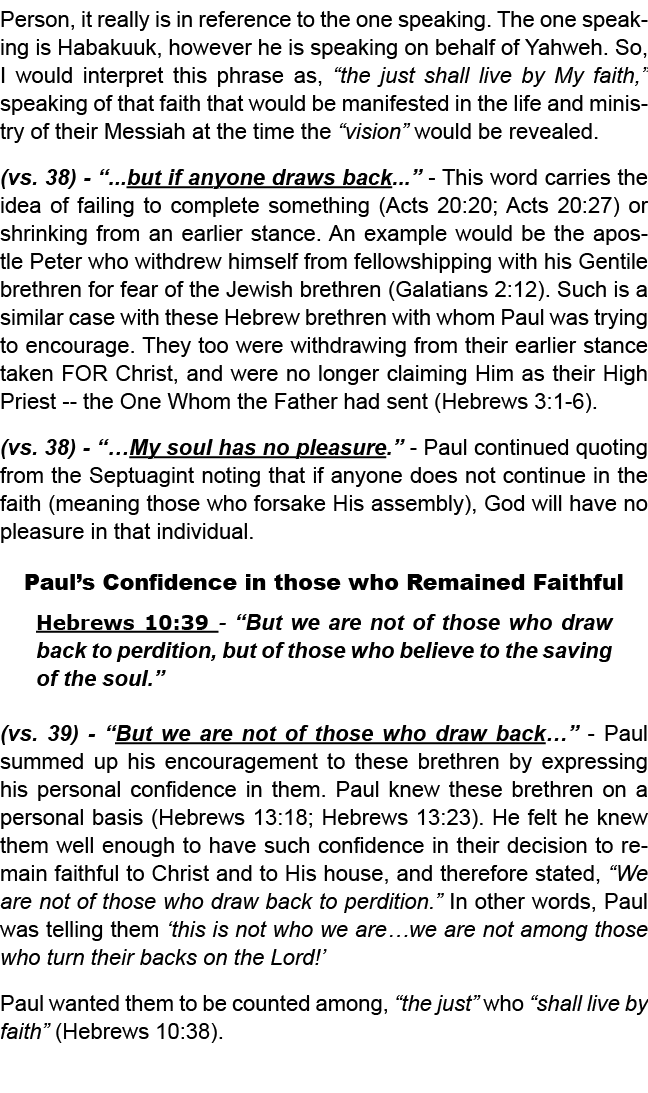 Person, it really is in reference to the one speaking. The one speaking is Habakuuk, however he is speaking on behalf...