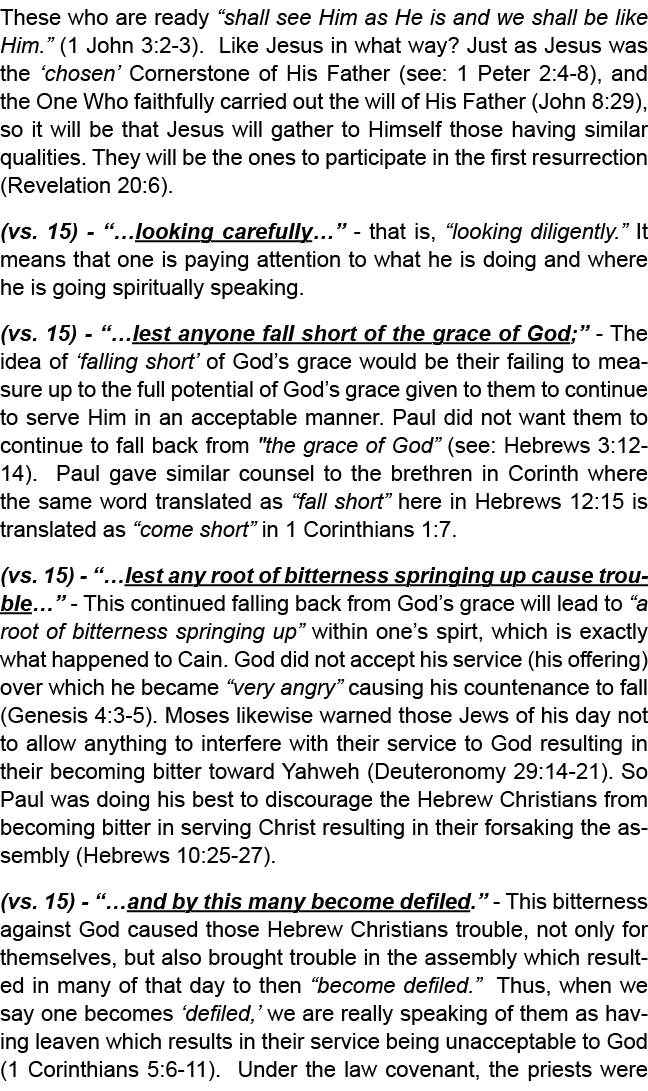These who are ready “shall see Him as He is and we shall be like Him.” (1 John 3:2 3). Like Jesus in what way? Just a...