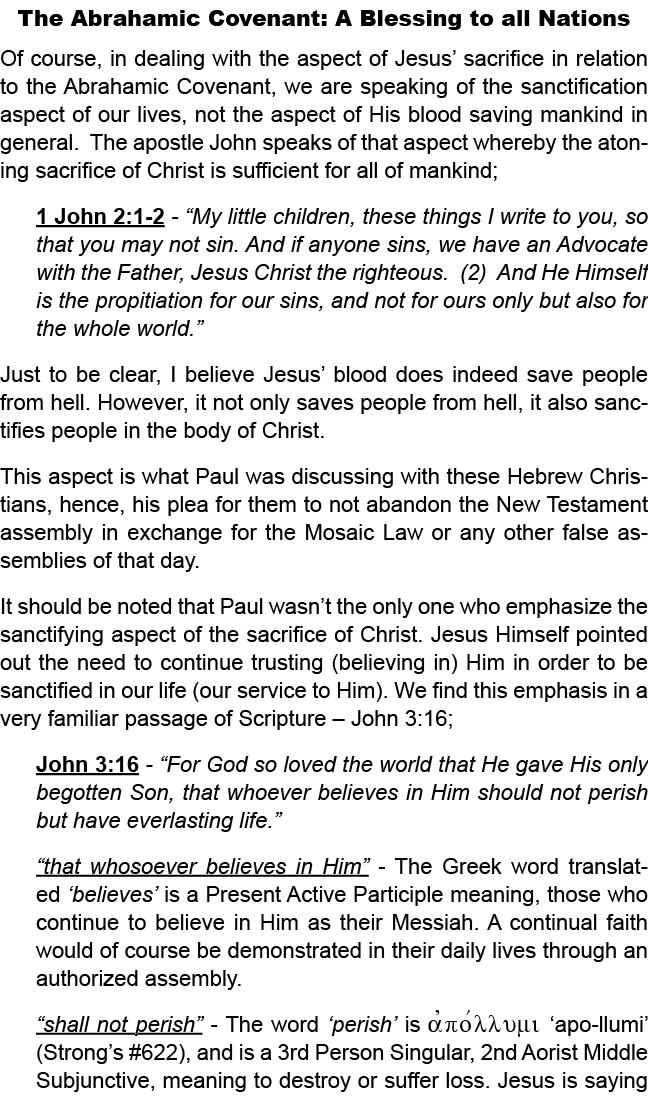 Given the first destiny is clearly the best of the three, let us therefore, “seek the kingdom of God and His righteou...