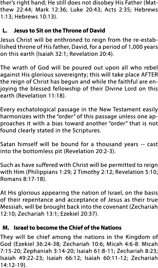 ther s right hand; He still does not disobey His Father (Matthew 22:44; Mark 12:36; Luke 20:43; Acts 2:35; Hebrews 1:   