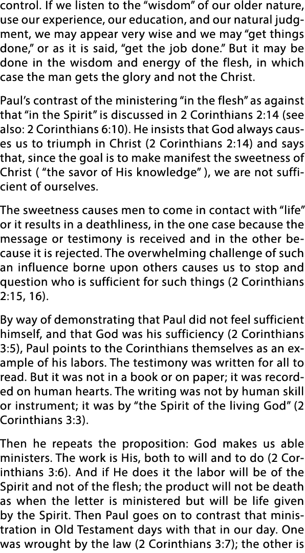 control  If we listen to the  wisdom  of our older nature, use our experience, our education, and our natural judgmen   