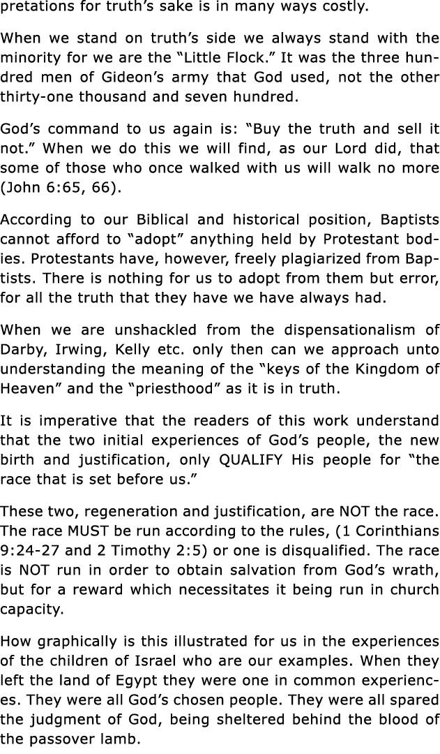 pretations for truth s sake is in many ways costly  When we stand on truth s side we always stand with the minority f   