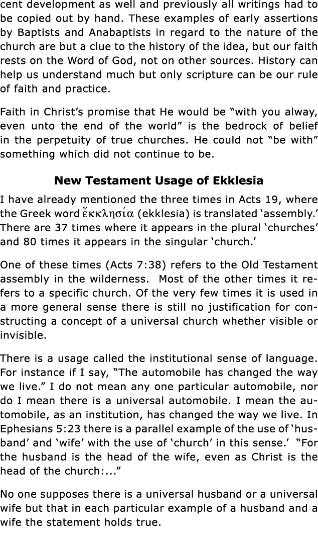 cent development as well and previously all writings had to be copied out by hand  These examples of early assertions   